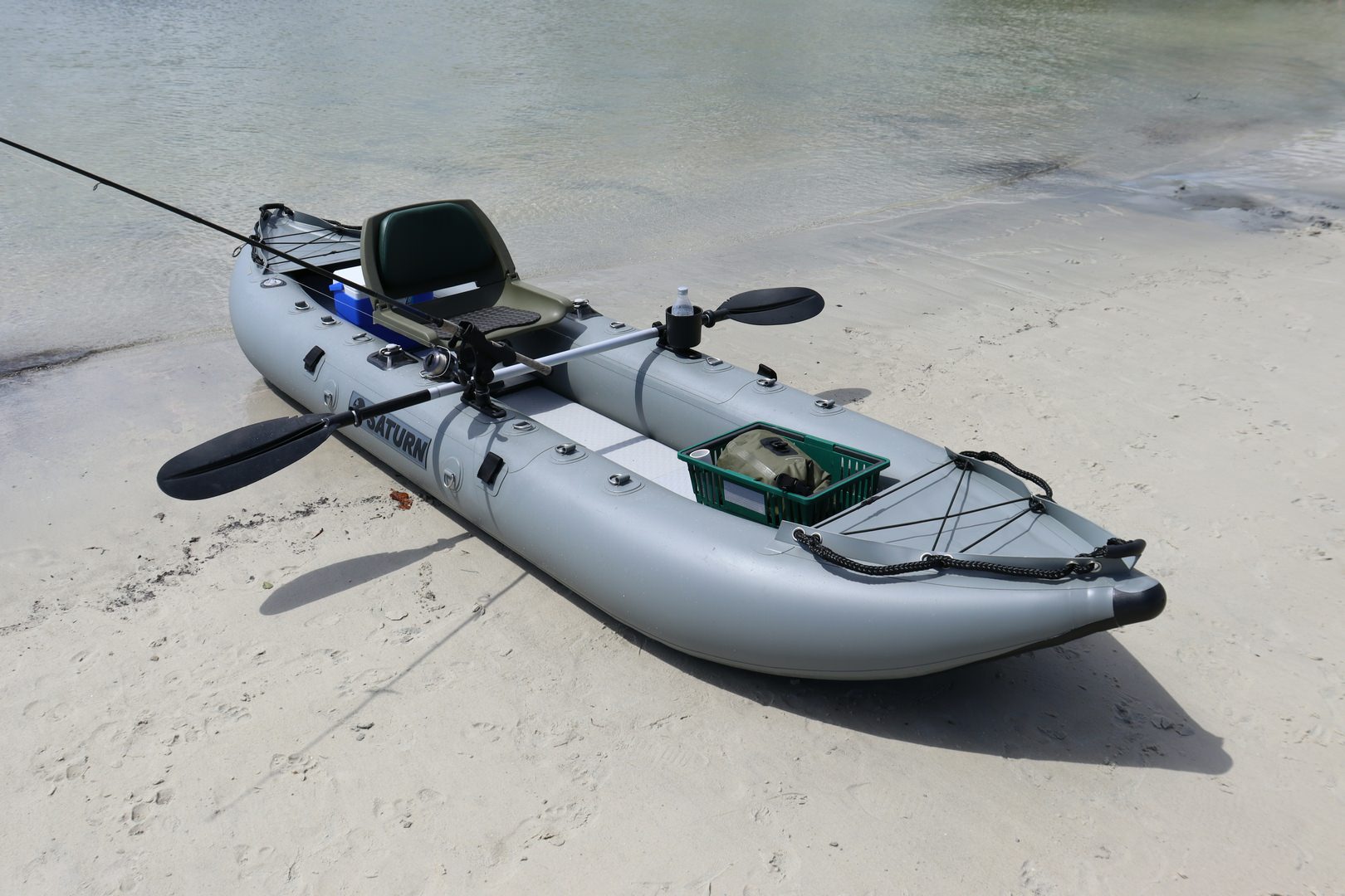 Saturn Light Inflatable Fishing Kayak FK396L. Best Fishing Kayaks at  Affordable Prices.