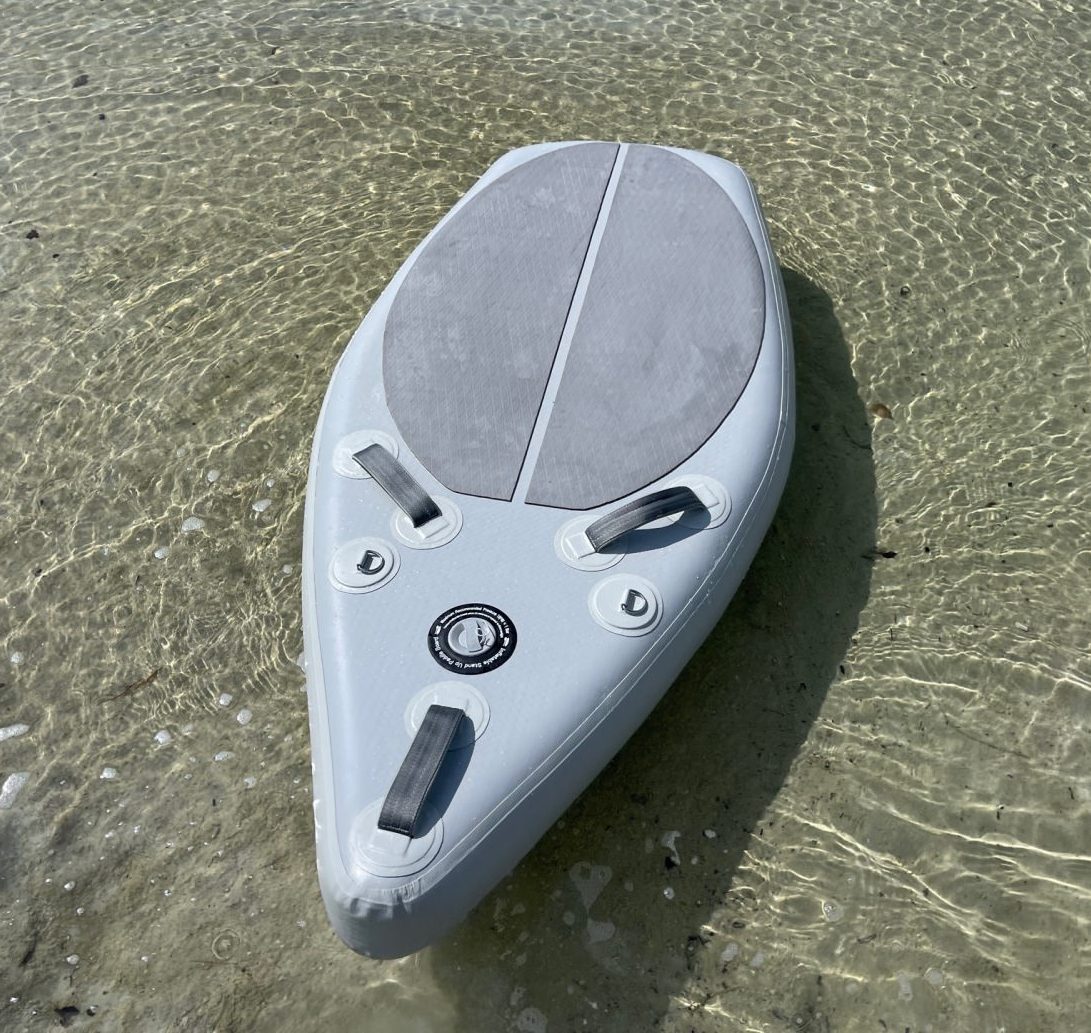 Inflatable Body Board Jet board.