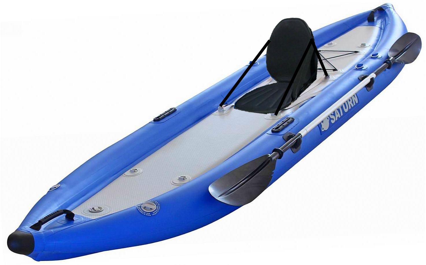 12' Budget Inflatable Kayak IK365