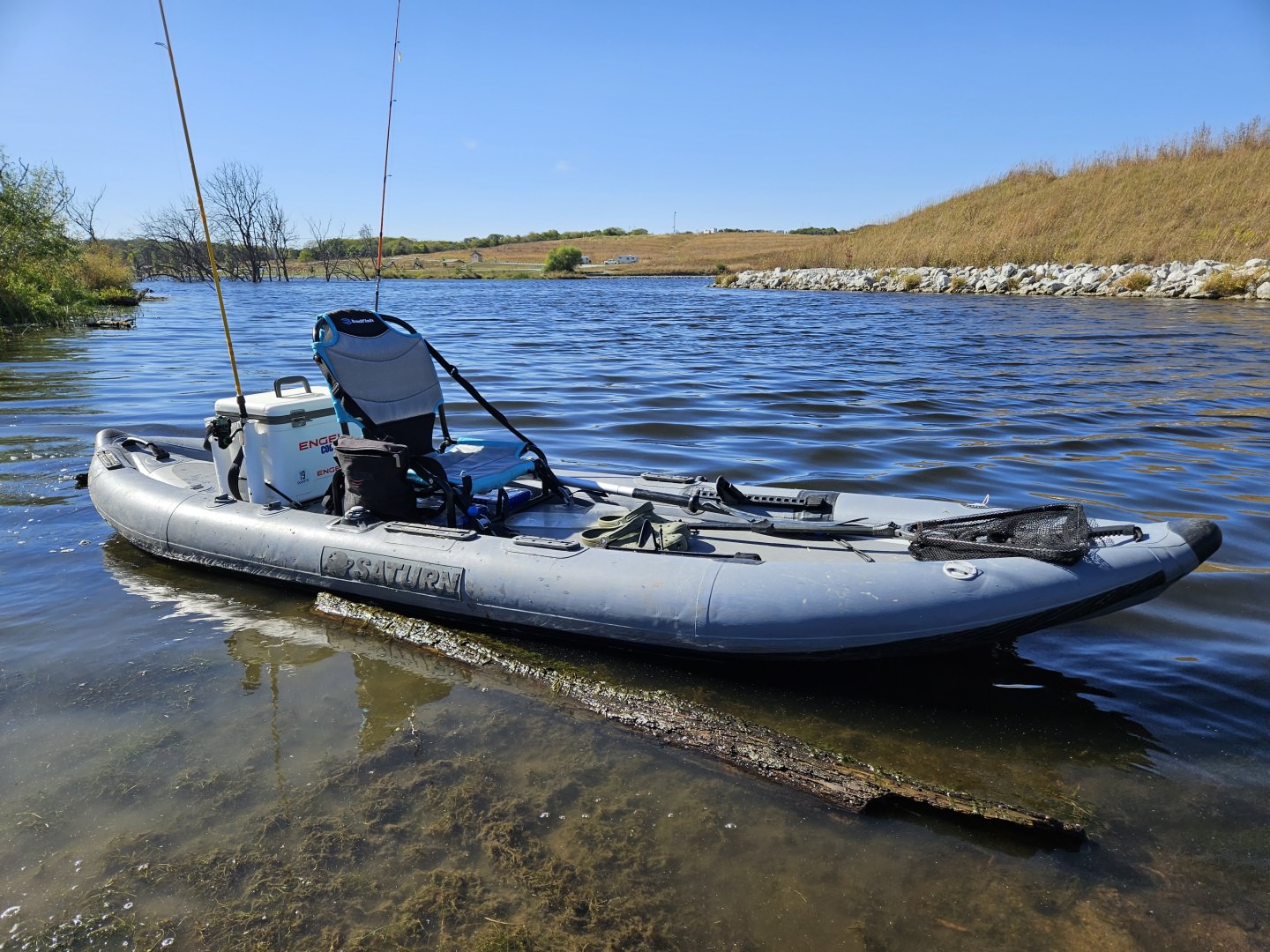 walmeck Inflatable Boat Series,thick Inflatable Kayak, Fishing