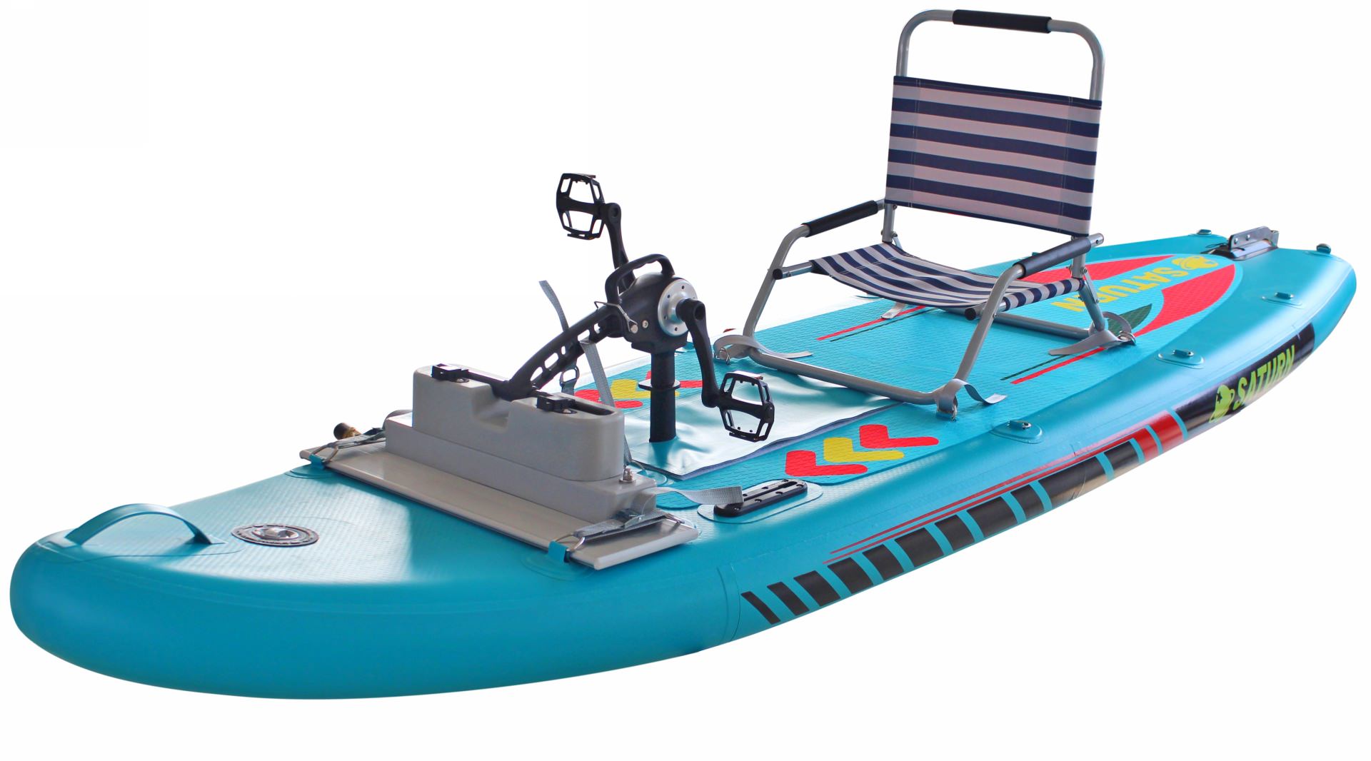 USED DEMO Saturn Lightweight Inflatable Pedal Board Kayak SUP