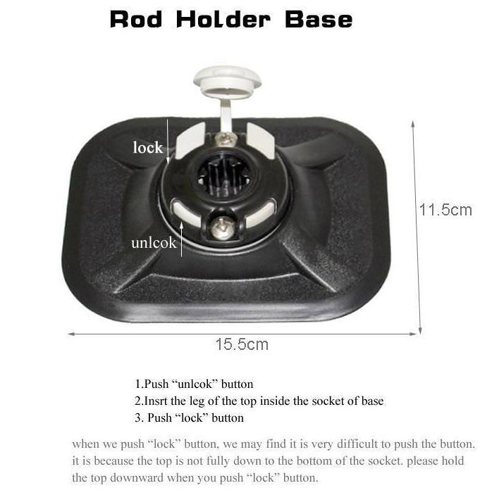 Fishing Rod Holders for Inflatable Boats