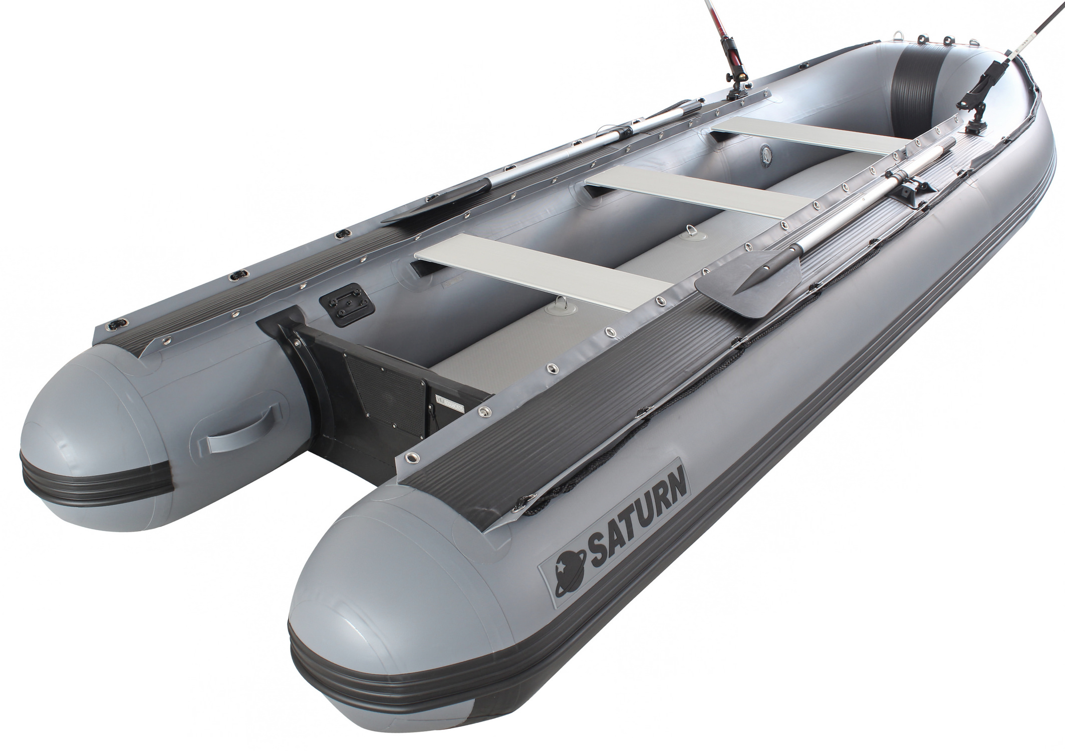 Saturn 14' Extra Heavy-Duty Inflatable Fishing KaBoats FKB430