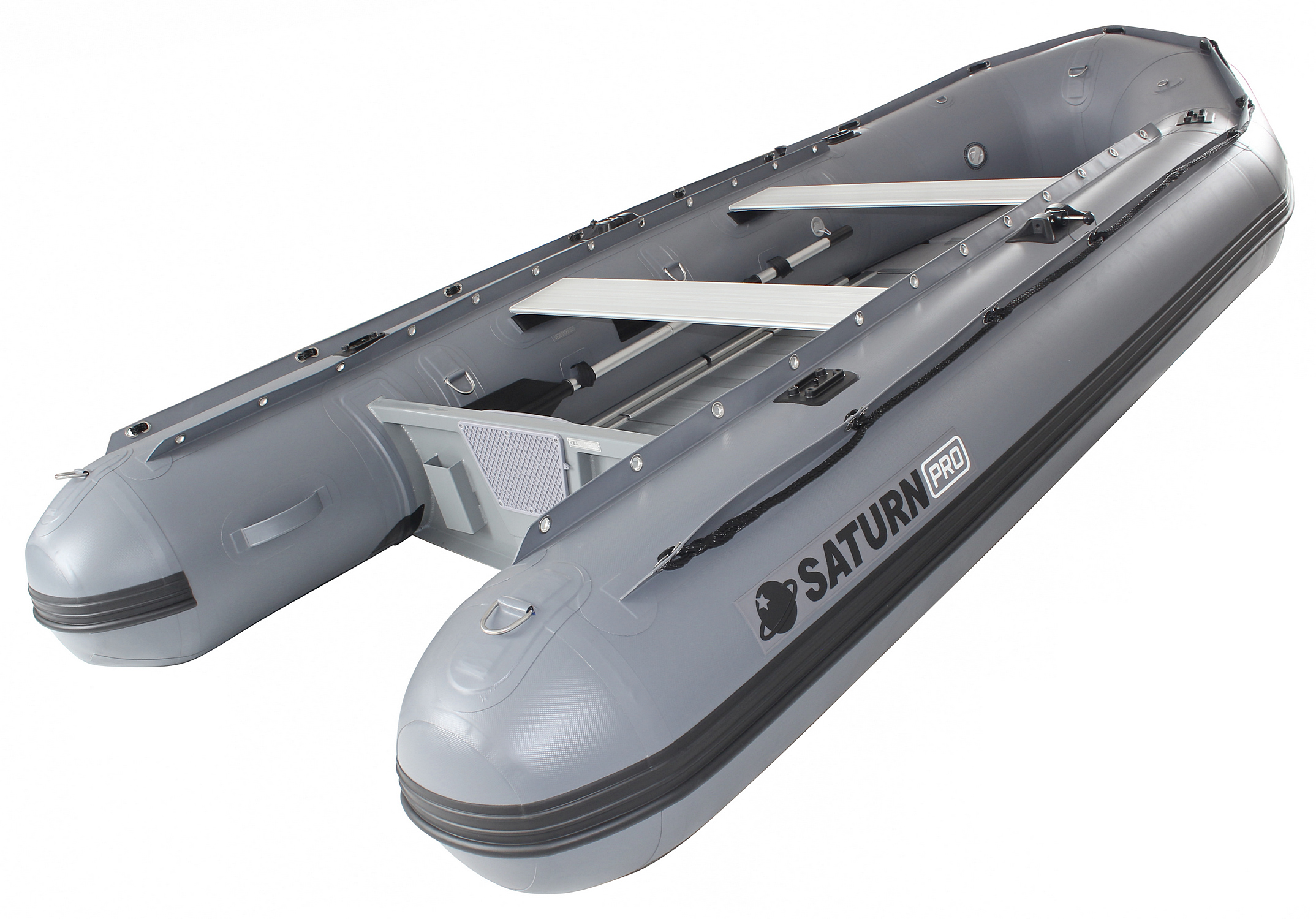 Shop 13' Saturn PRO385 Professional Inflatable Boat with Aluminum Floor ...