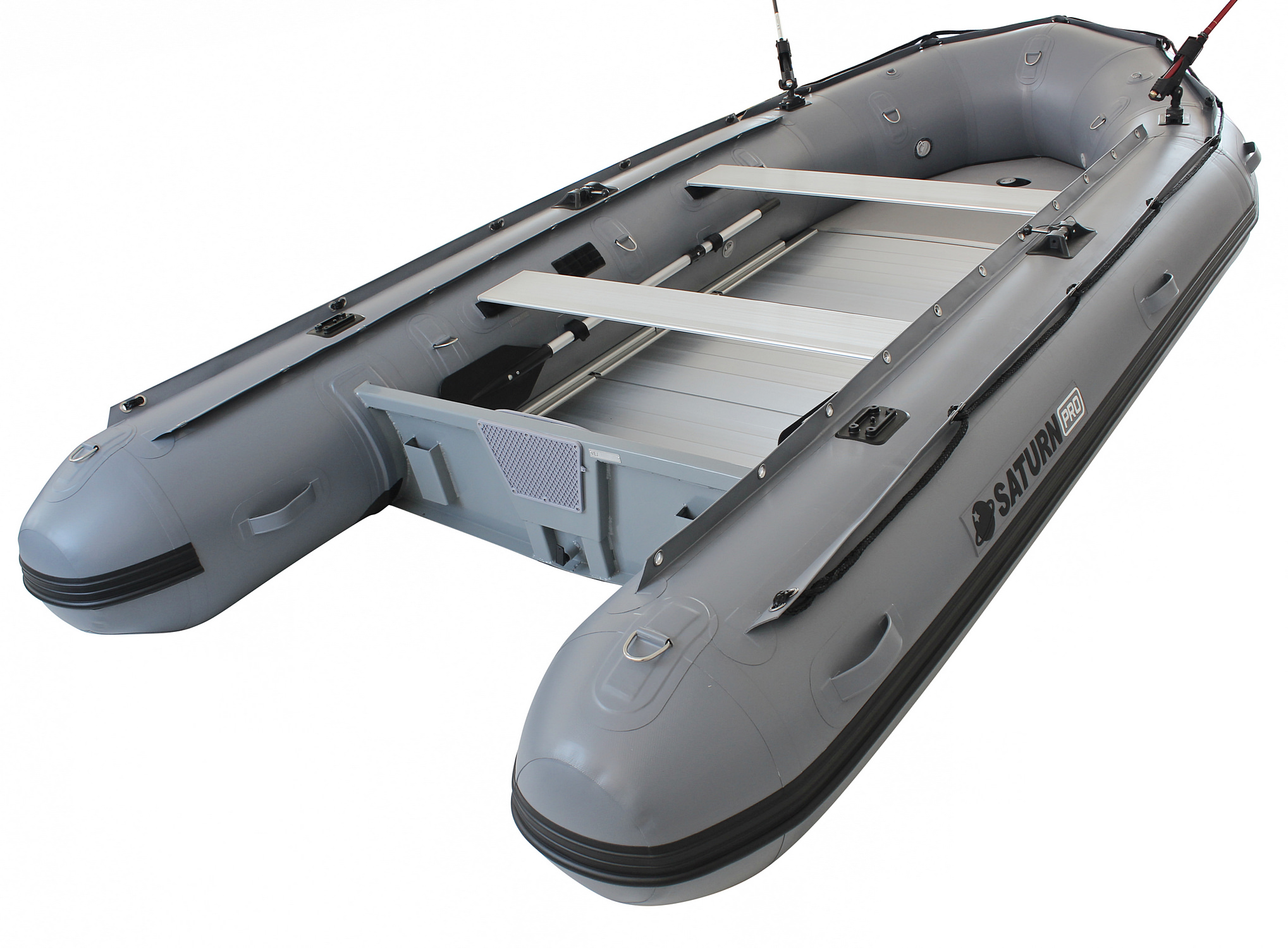 五十恩 TELEBOAT A4サイズ Shop 14' Saturn PRO430 Professional-Grade Inflatable Boat with