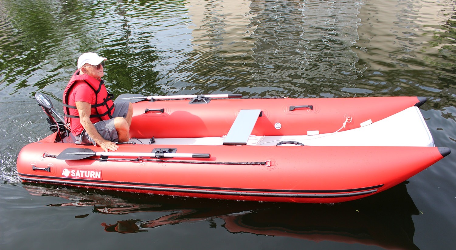Inflatable Lightweight Catamaran Boat NC330.