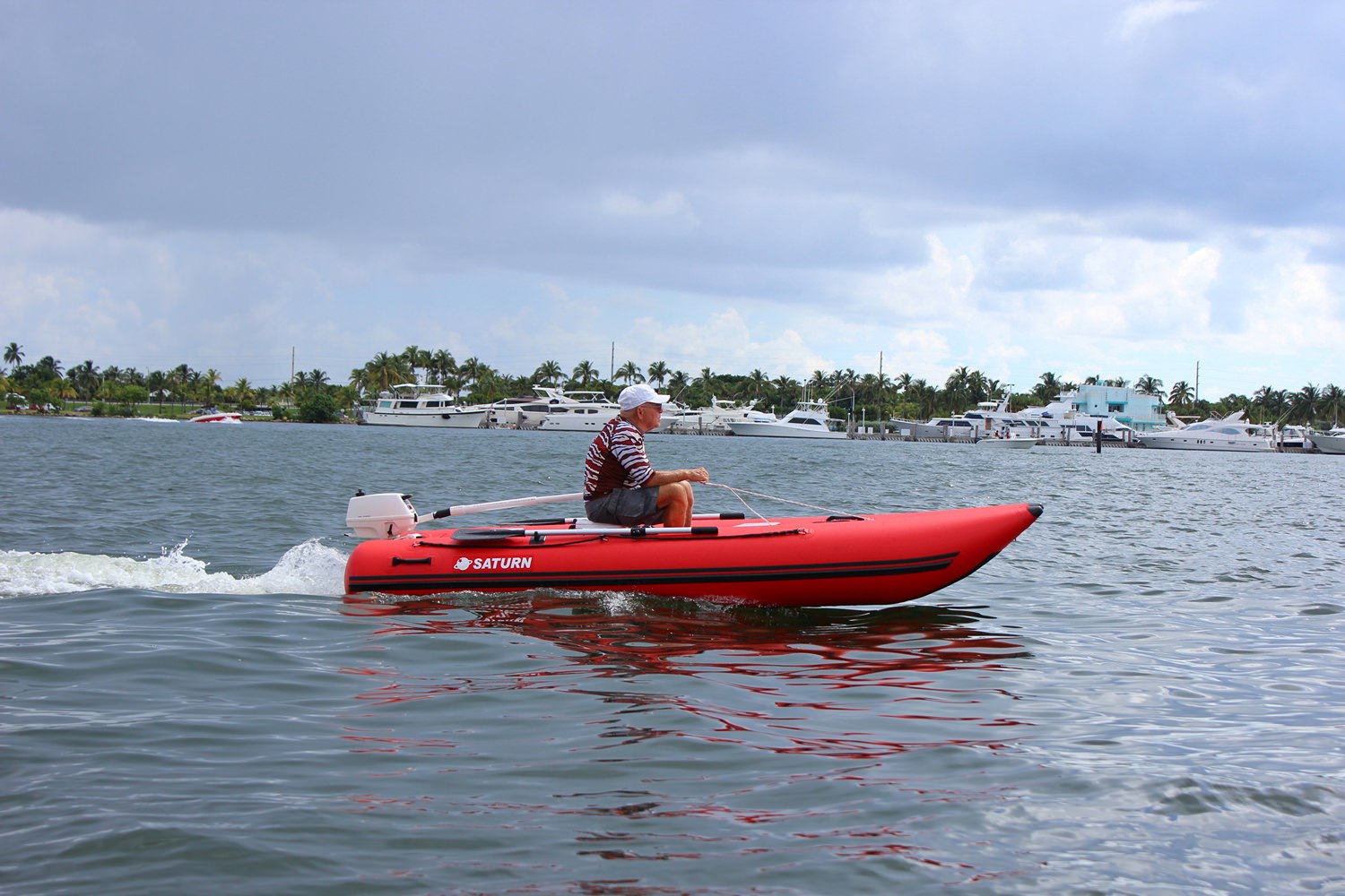 Inflatable Lightweight Catamaran Boat NC330.