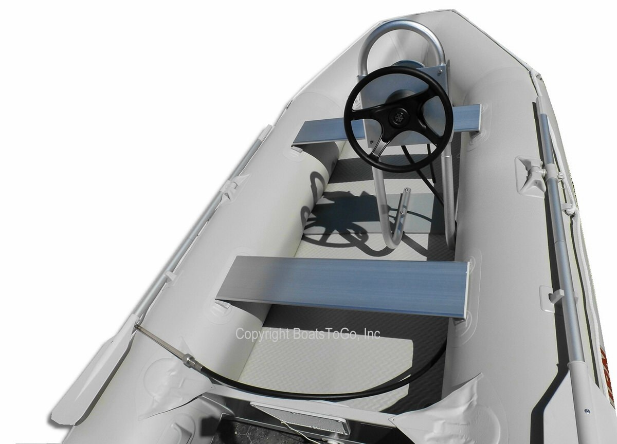 central console system for inflatable boats, ribs, jon boats.