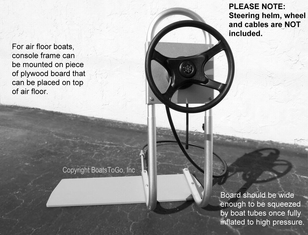 Central Console System For Inflatable Boats, RIBs, Jon Boats.