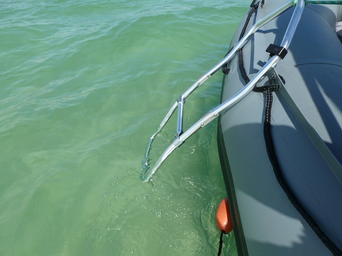 Foldable Swimming Ladder for Inflatable Boats, Dinghy, KaBoat.