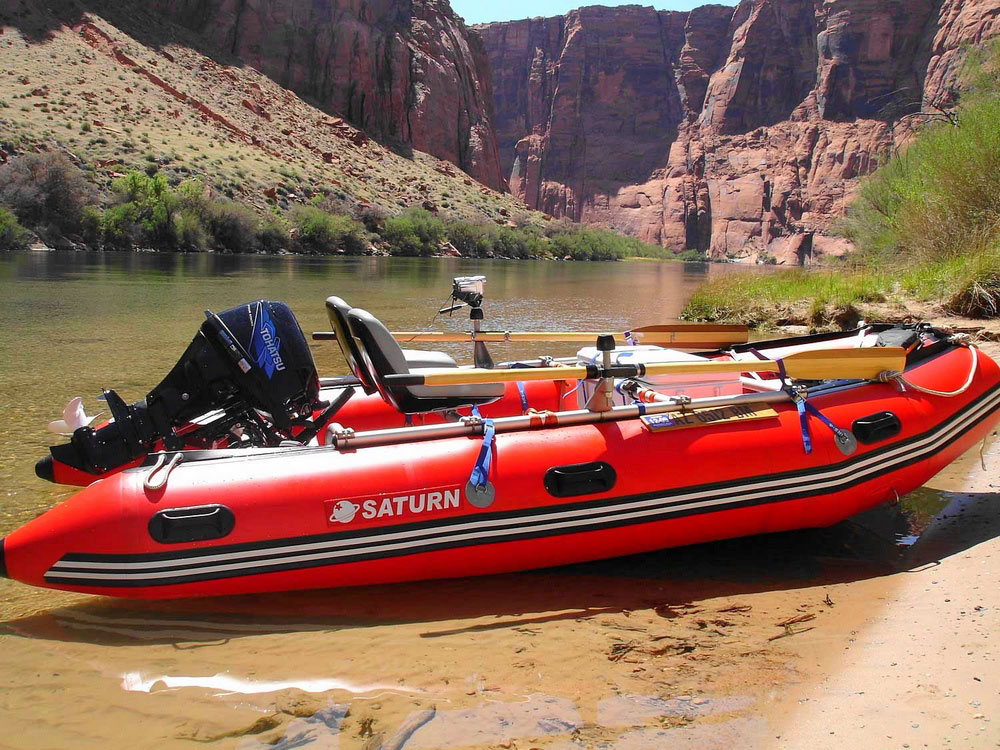 14' Inflatable Sport Boat SD430 is great for fishing ...