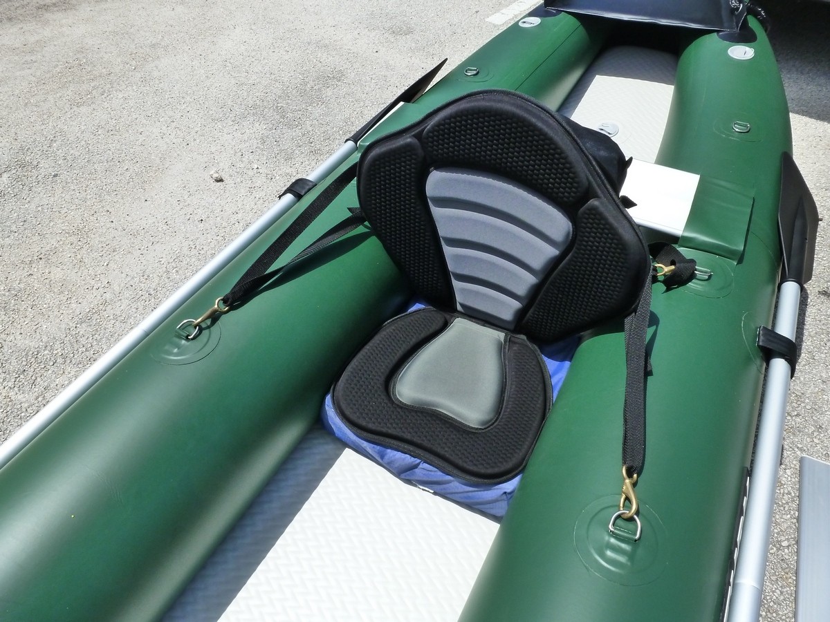 Deluxe Fishing Kayak Seat Plus Removable Cushion