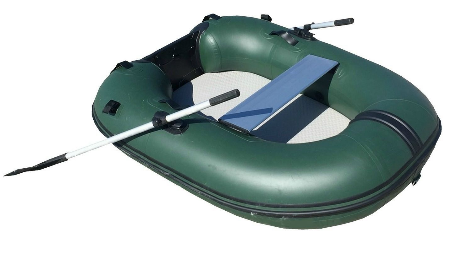 Portable MotoRaft Inflatable Fishing Boat.