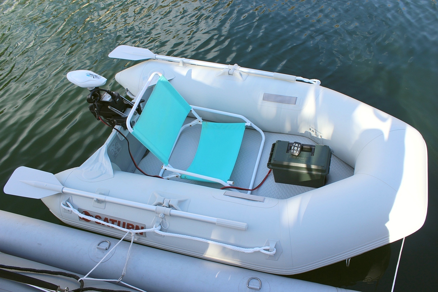 Saturn SD230 portable & lightweight inflatable yacht tender by