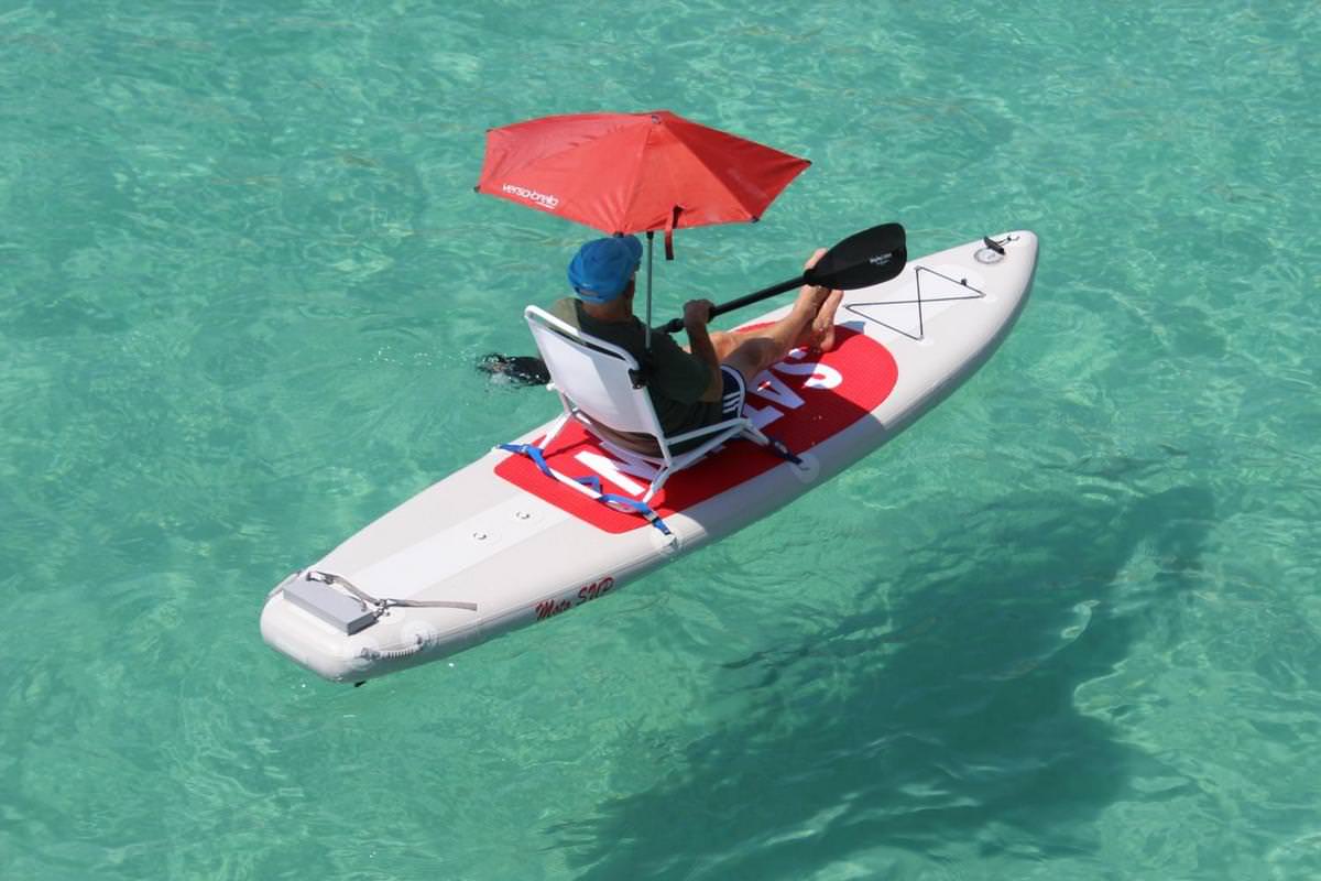 MotoSUP - Motorized Inflatable Paddle Board SUP.