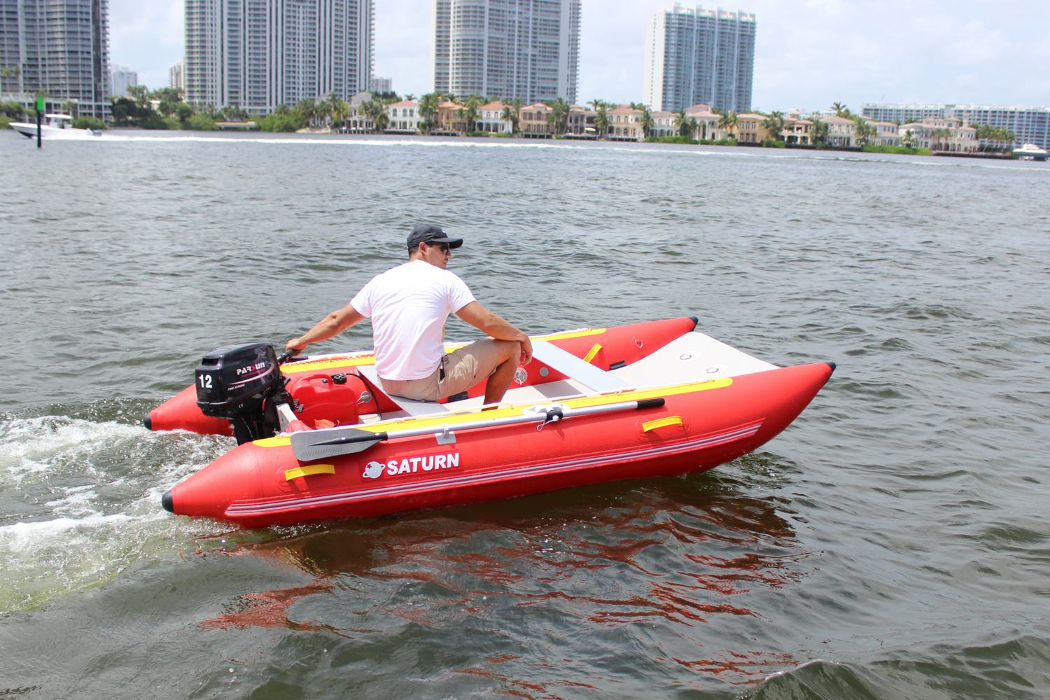 catamaran inflatable boat