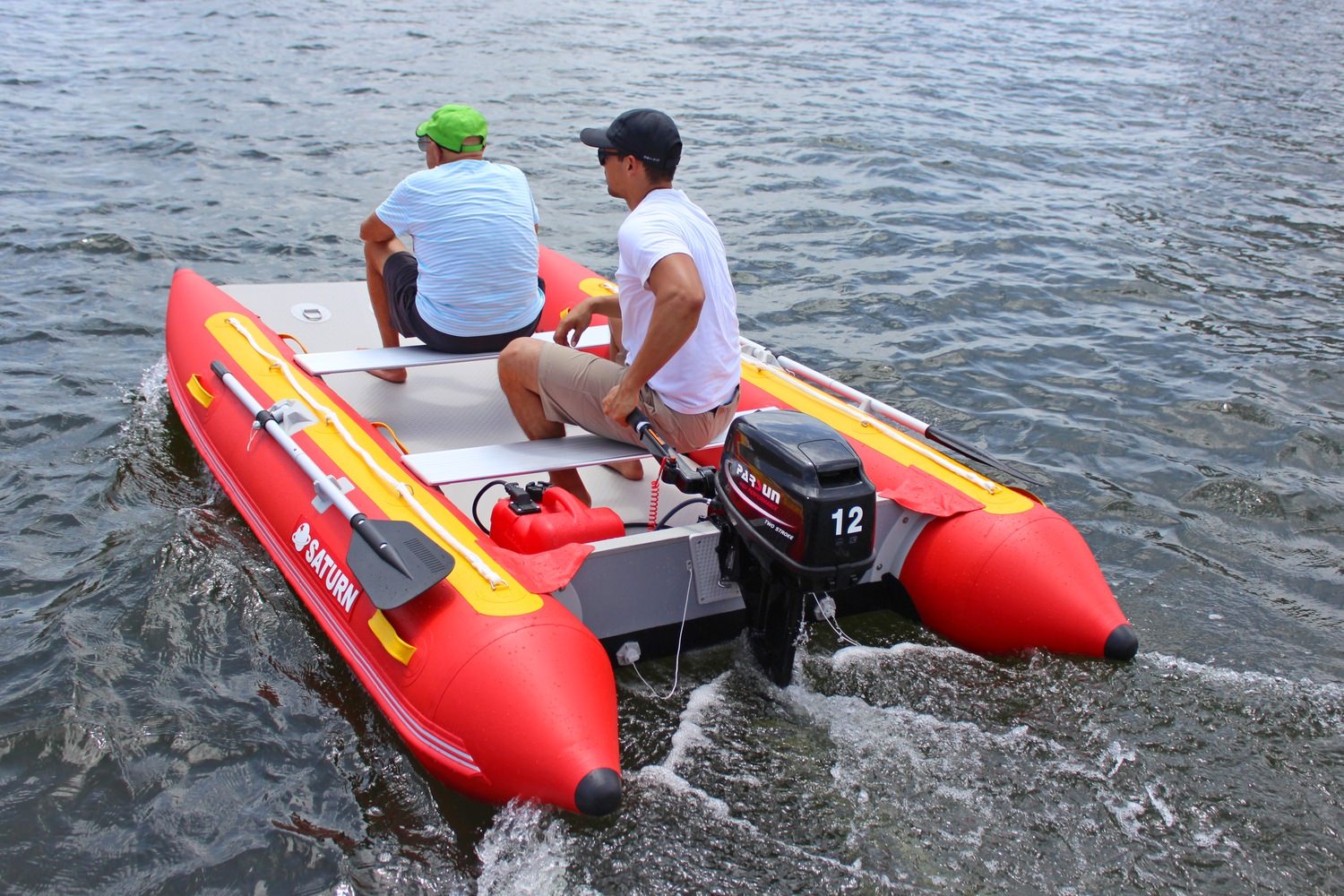 30 ft inflatable catamaran