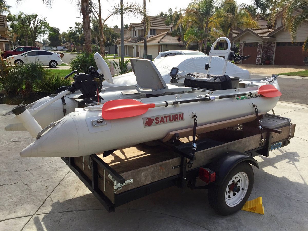 Remote Controlled 55Lbs 12V Electric Trolling Motor.