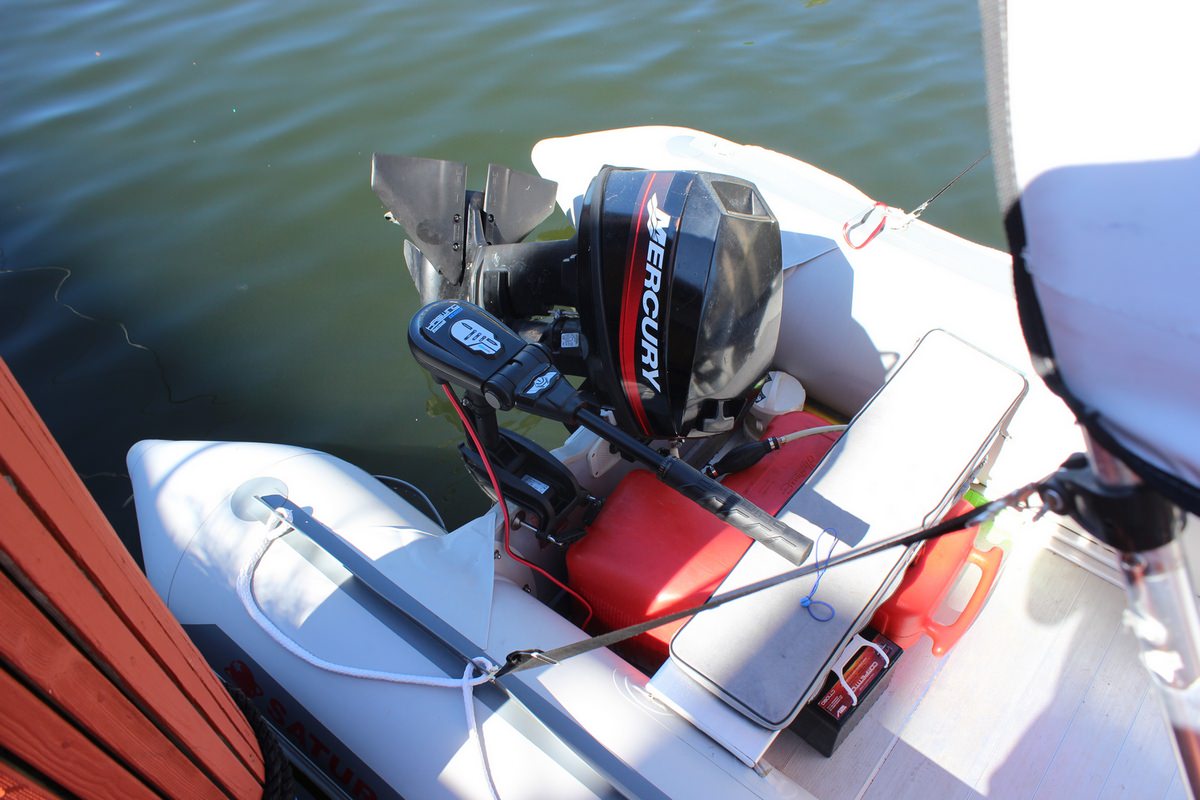 Ultra Light 55 lbs Brushless Electric Trolling Motor for Kayak, Inflatable  Boat, KaBoat or Canoe