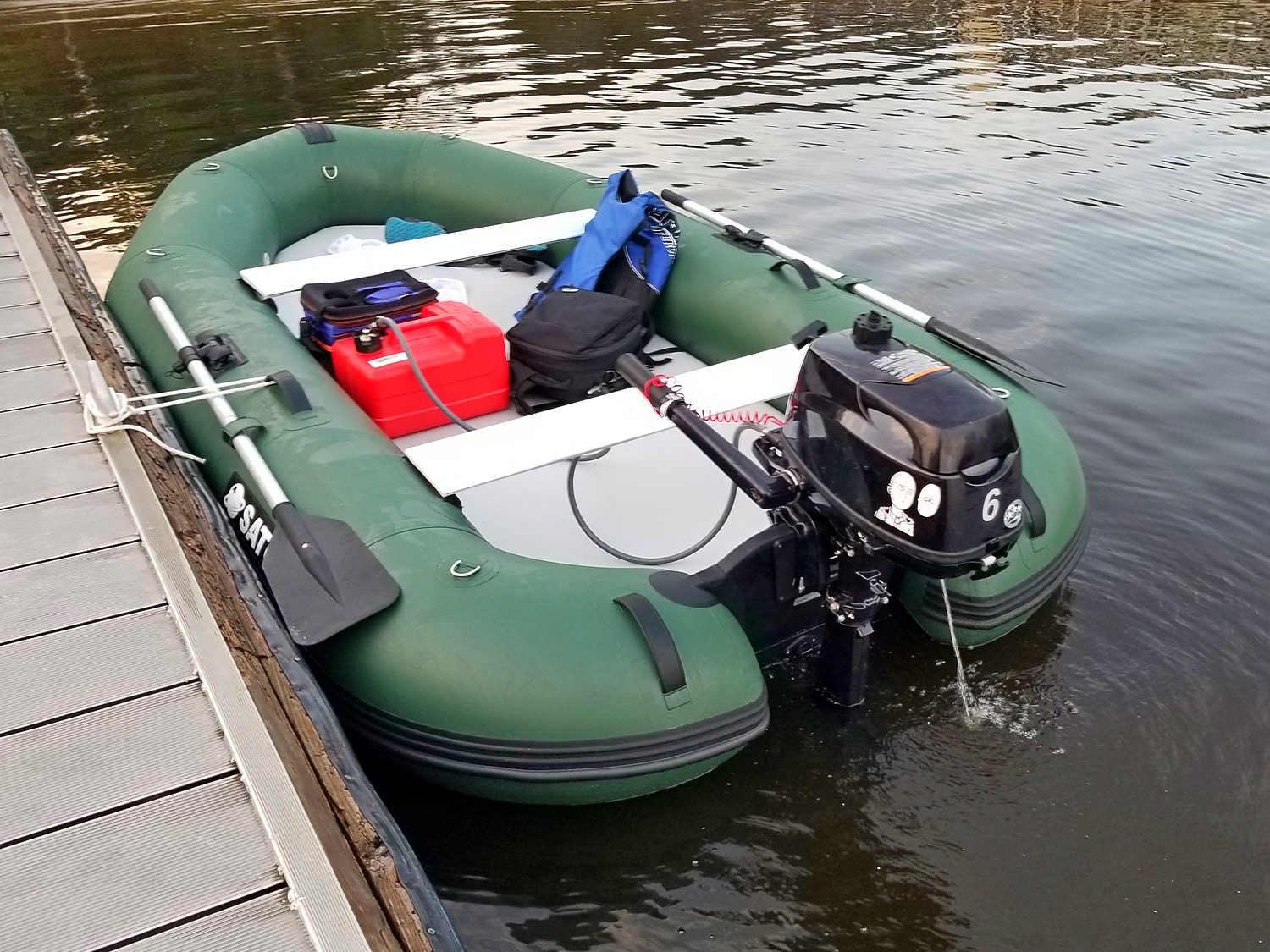 11' Inflatable Moto Raft MRF330