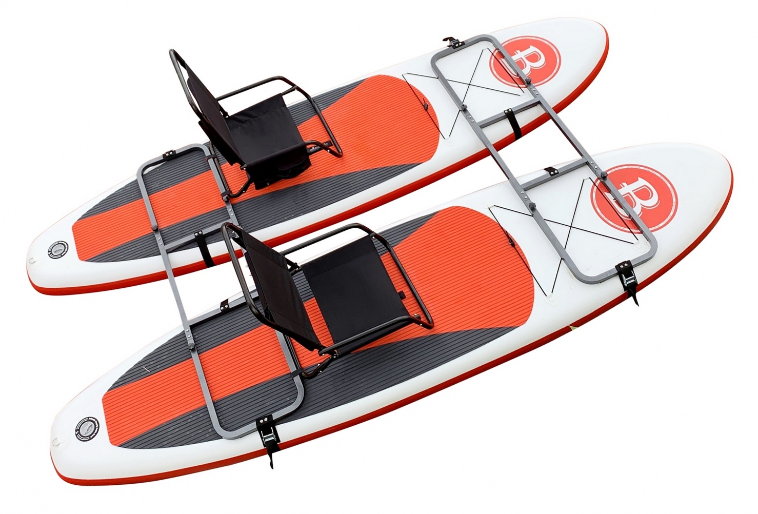 MAKE FOR 2 PERSON MOTOR OR SAIL CATAMARAN BY 2 FRAMES FOR 2 INFLATABLE SUP 