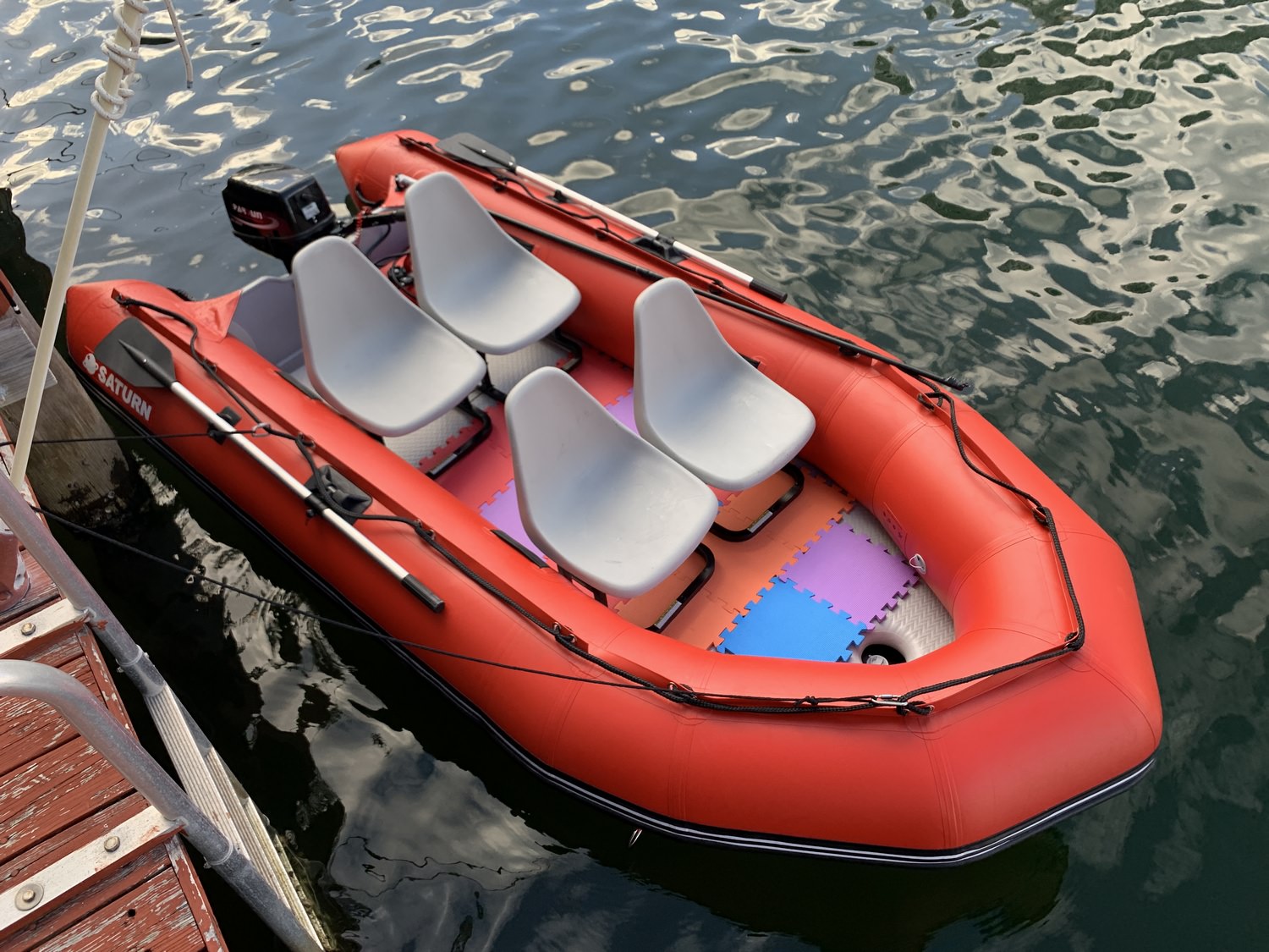 Aluminum Seating Pedestal Frame For KaBoats, Boats