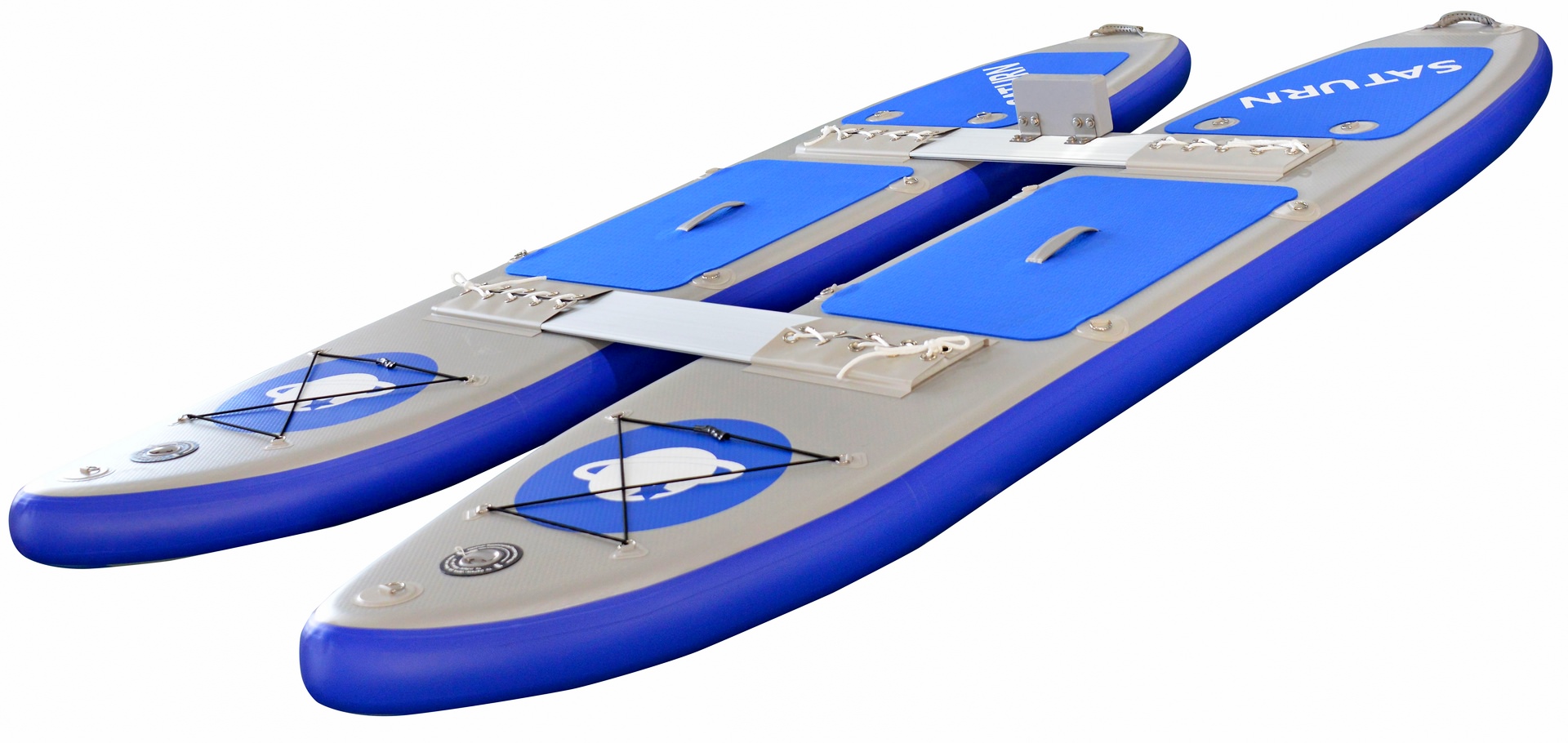 paddles catamaran inflatable