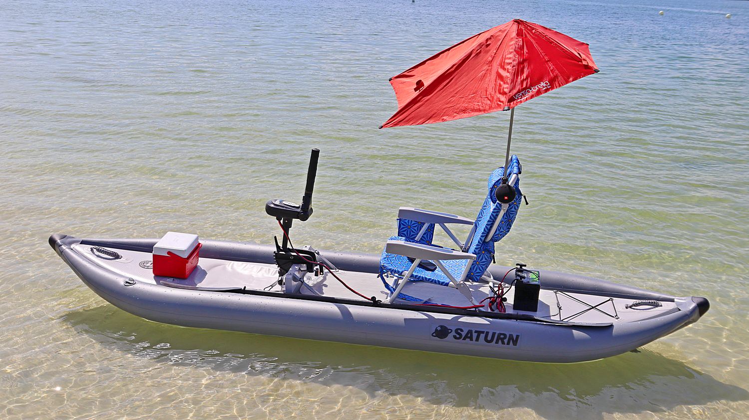 Inflatable Electric Kayak Water Scooter Boat