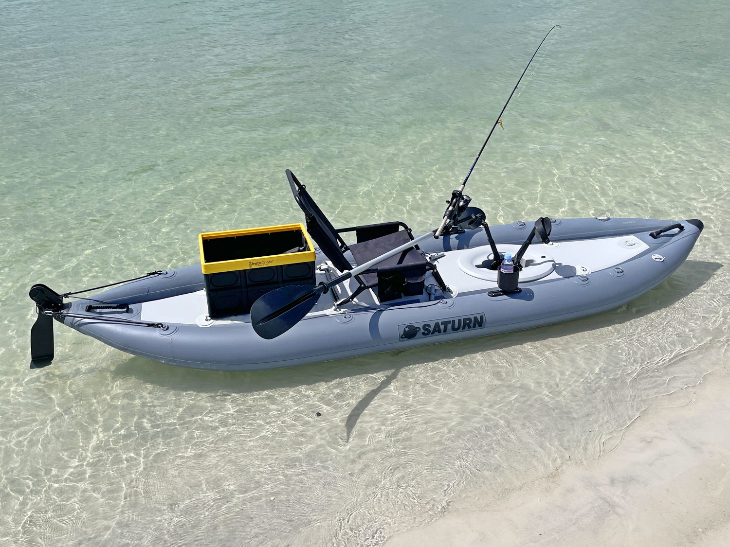 Inflatable Boat Fishing Rod Holder Stickable Kayak