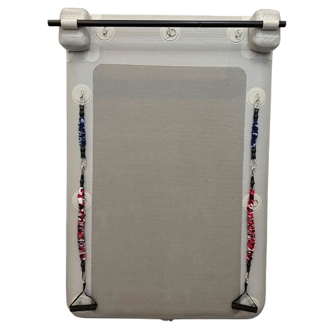 Inflatable board for exercise at home