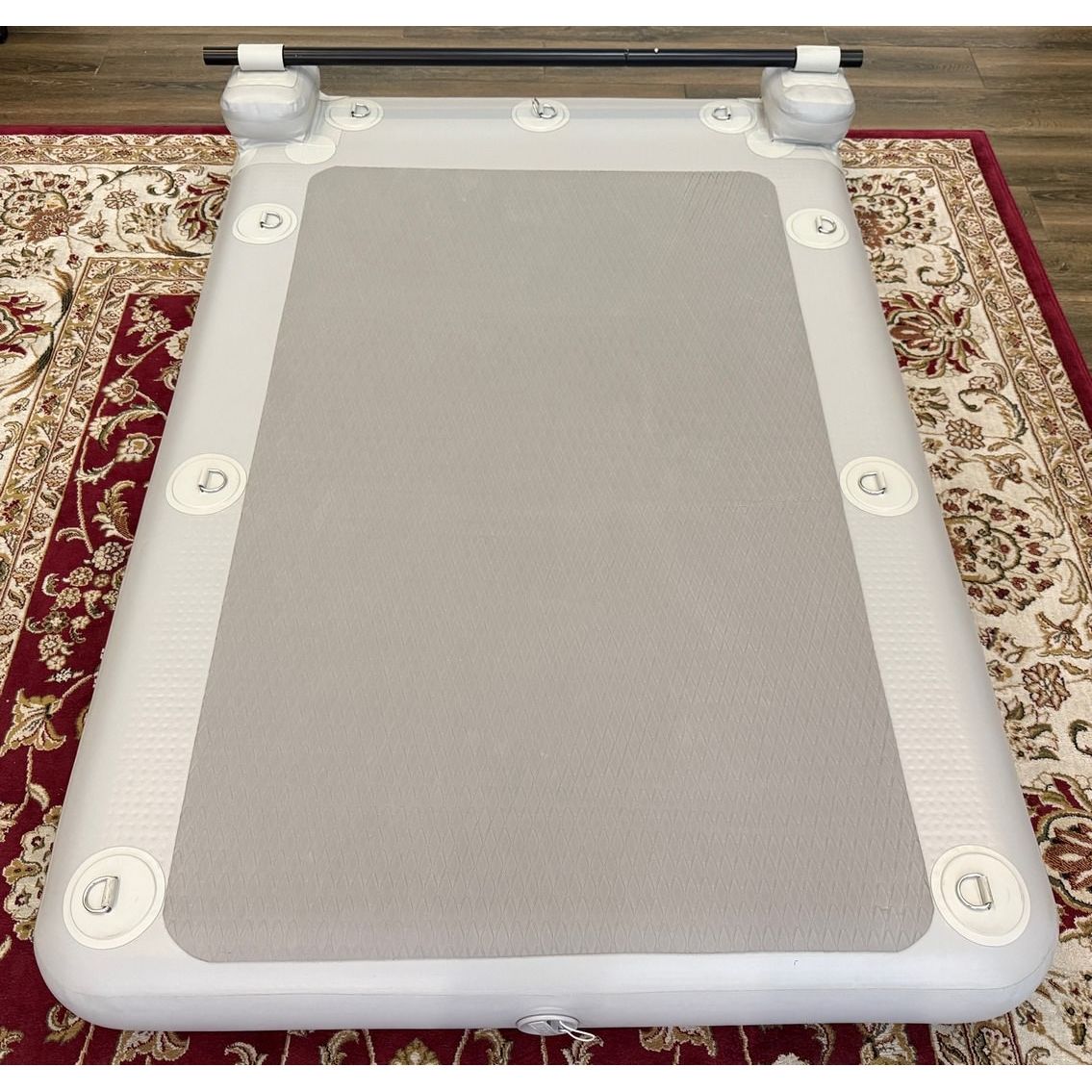 Inflatable board for exercise at home
