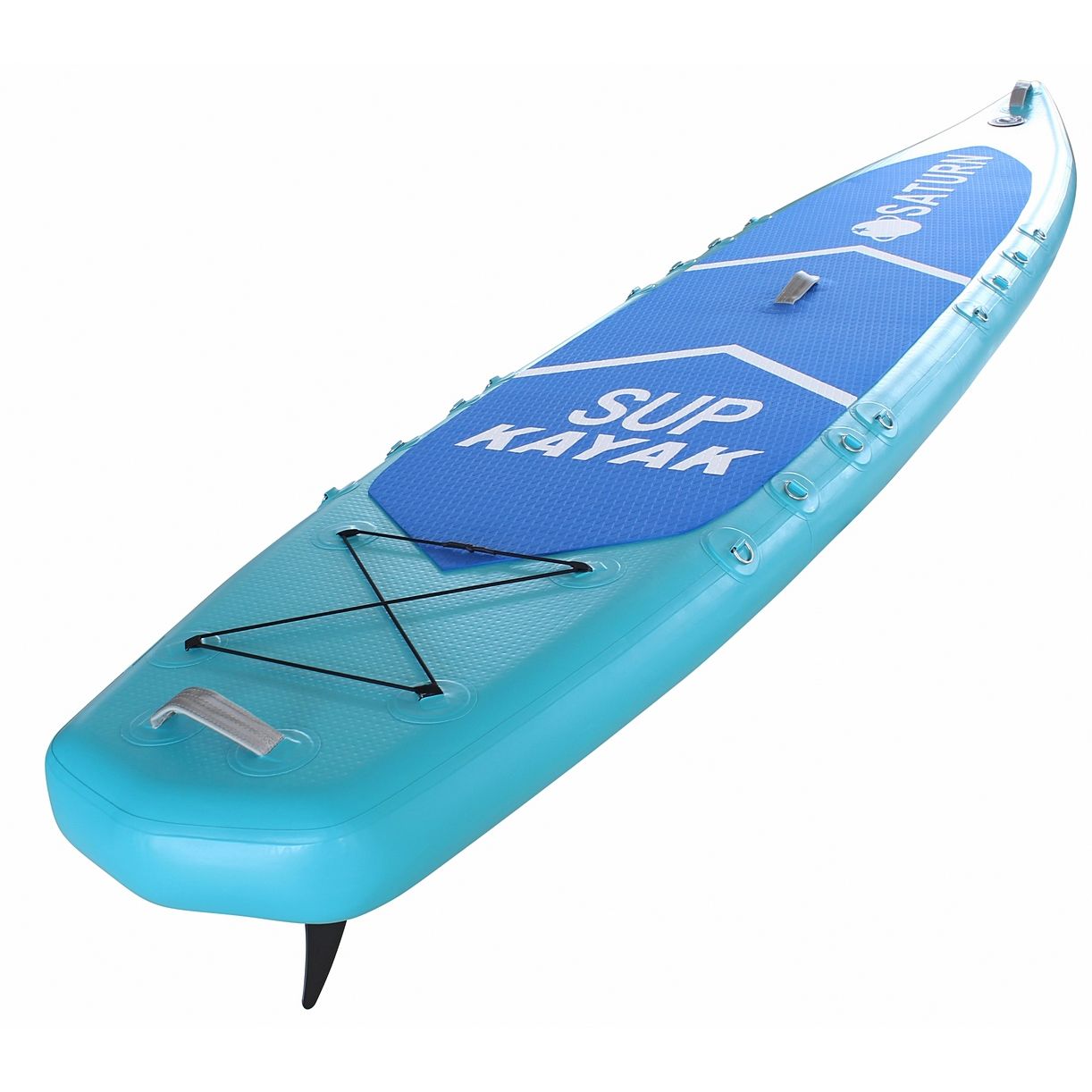 13.5' Inflatable SUP Paddle Board. Tandem Inflatable Kayak for 1-2 ...