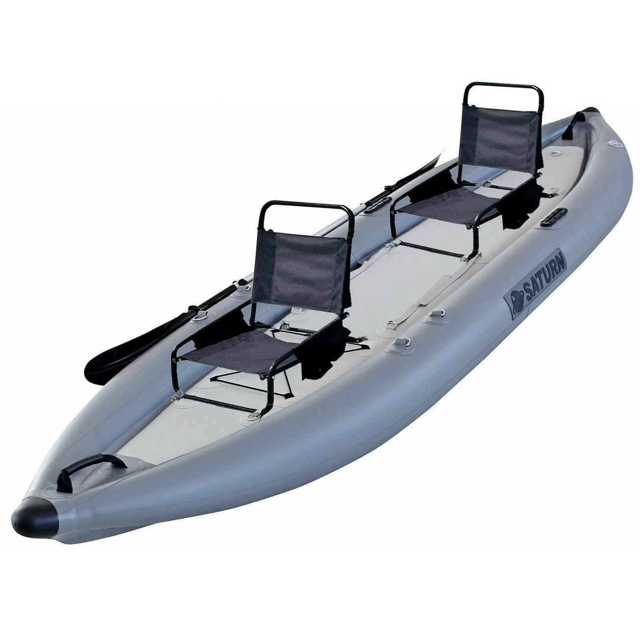 12' Saturn Tandem Inflatable Kayaks IK365. Portable, affordable ...
