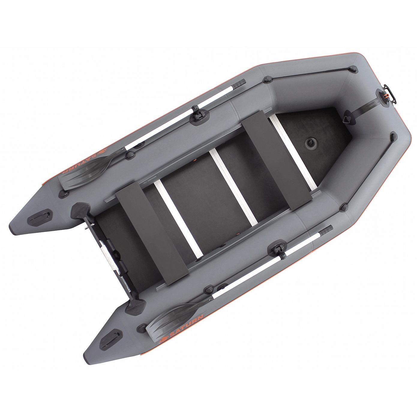 Saturn KM330D V-Keel Inflatable Boat with Plywood Floor.