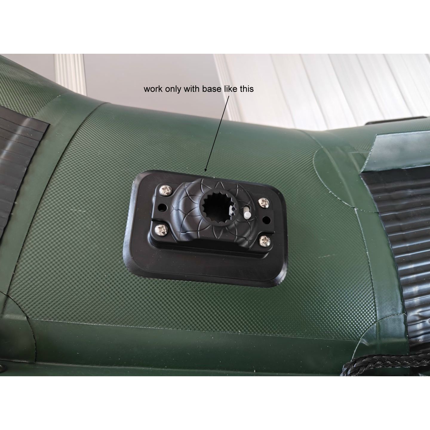 fishing rod holder inflatable boat SUP Angler Lite Universal Paddle Board Mount When you need a range of rods at the ready Removable QuickLok Rod Holder For