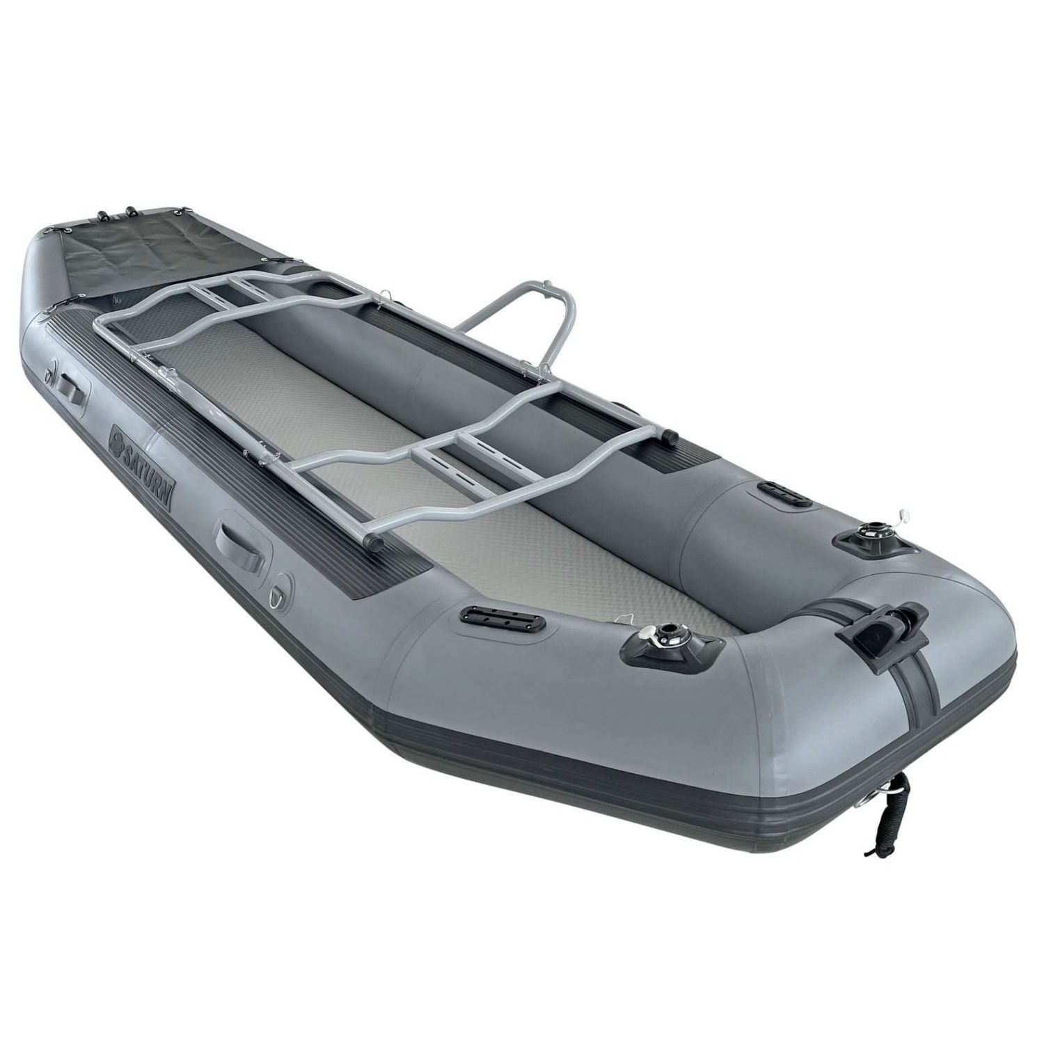 Saturn Inflatable Fly Fishing Drift Raft Boat with Rowing Frame