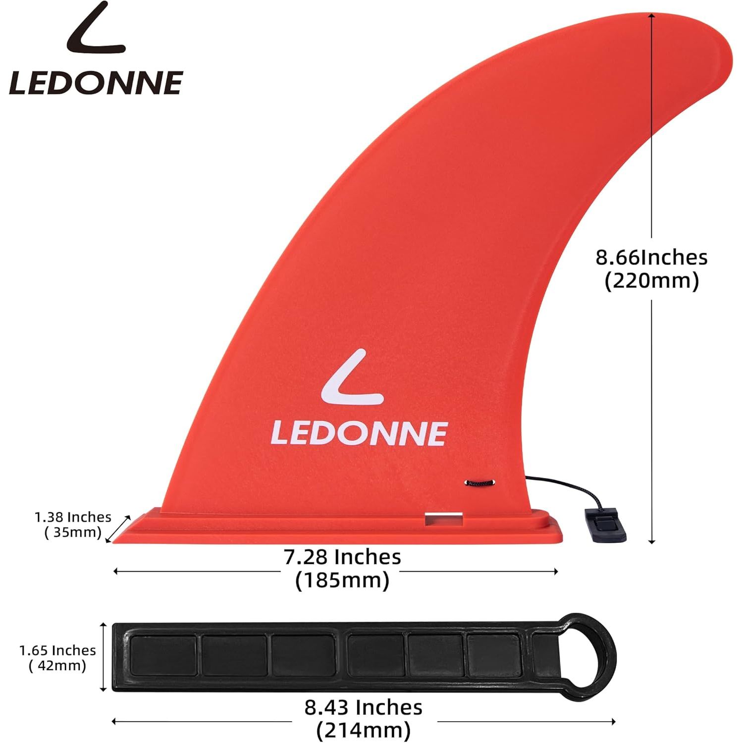 Replacement fin for Saturn SUP and Kayaks