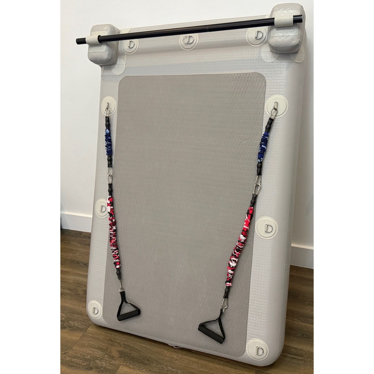 Inflatable board for exercise at home
