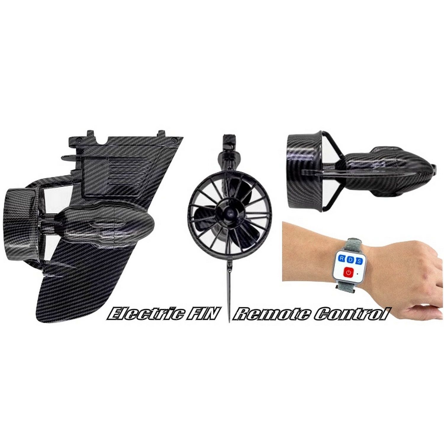 アシモクラフト　フィン Electric Fin Motors for Inflatable Boats, SUPs, and Kayaks