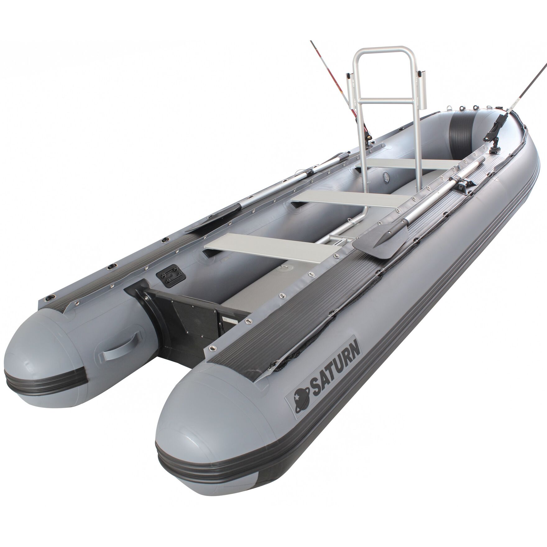 Saturn 14' Extra Heavy-Duty Inflatable Fishing KaBoats FKB430