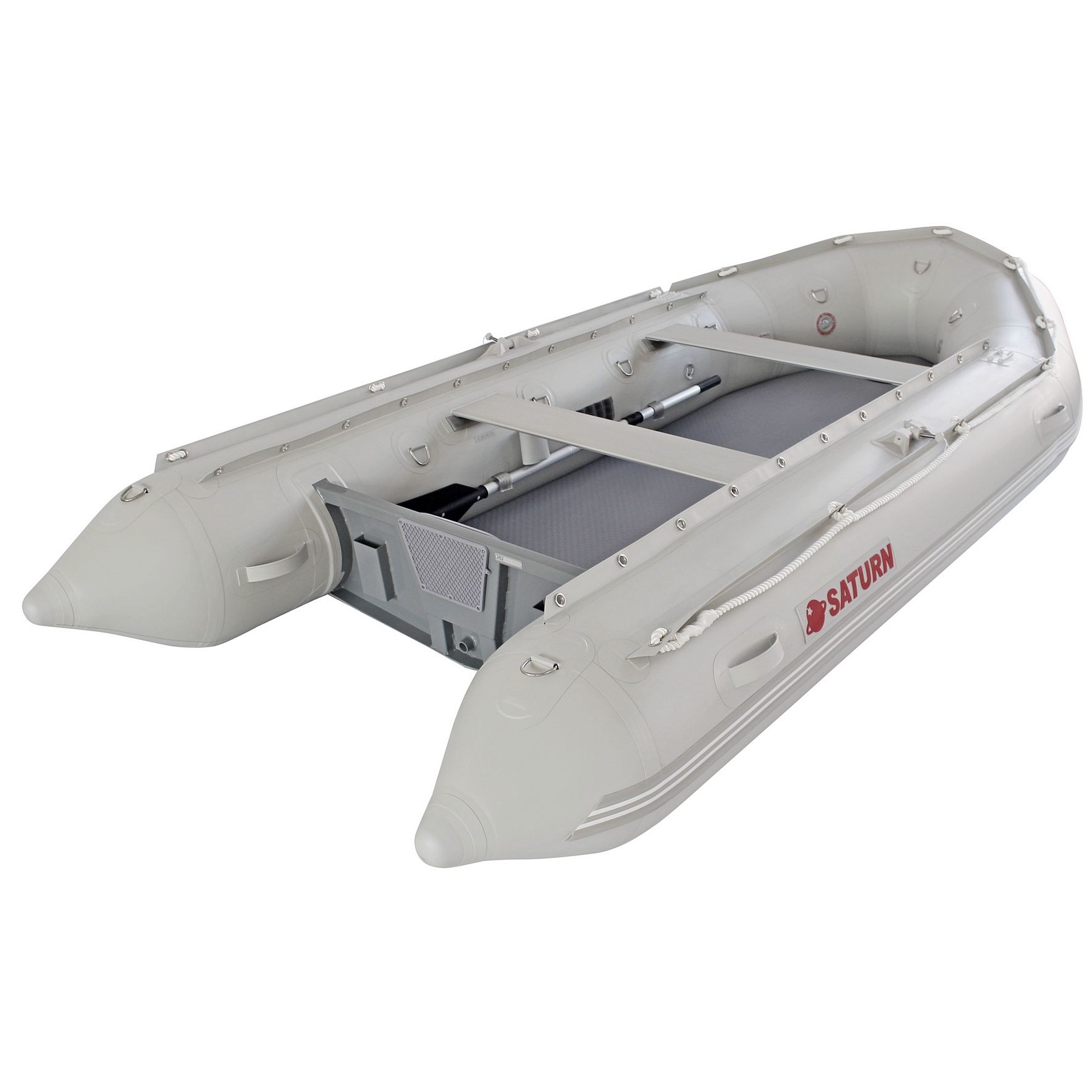 Saturn 13' PRO Inflatable Boat SD385V2 | Heavy-Duty Aluminum