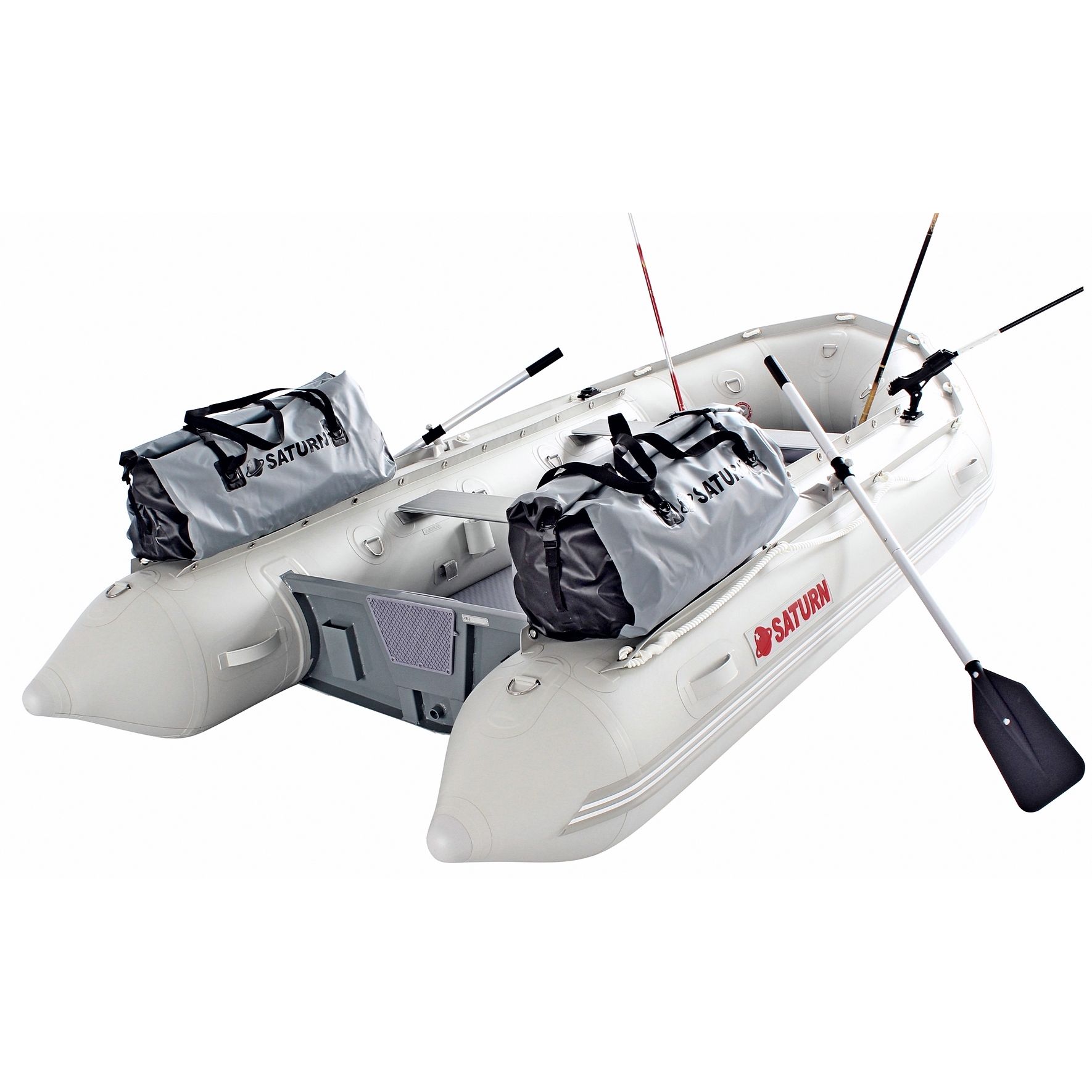Saturn 13' PRO Inflatable Boat SD385V2 | Heavy-Duty Aluminum