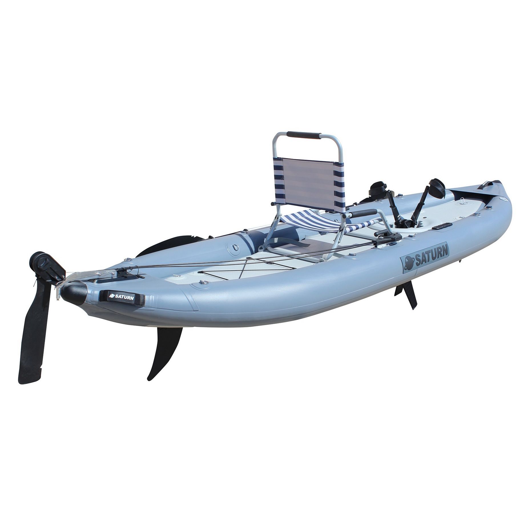 Saturn 12' Inflatable Fin Propulsion Pedal Kayak FPK365 On Sale