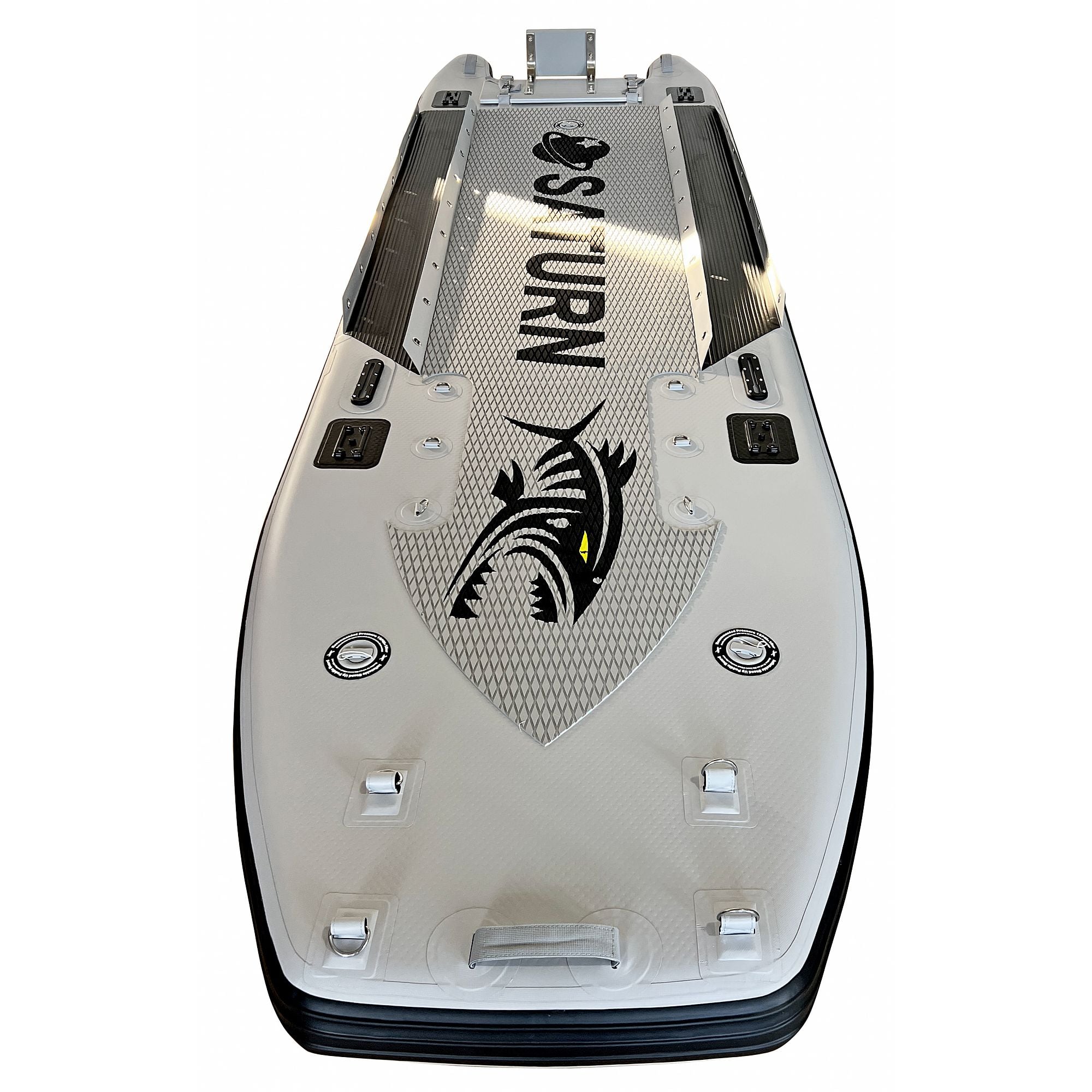 Saturn Xtreme Dual Motor Mount Pro-Angler Inflatable Fishing