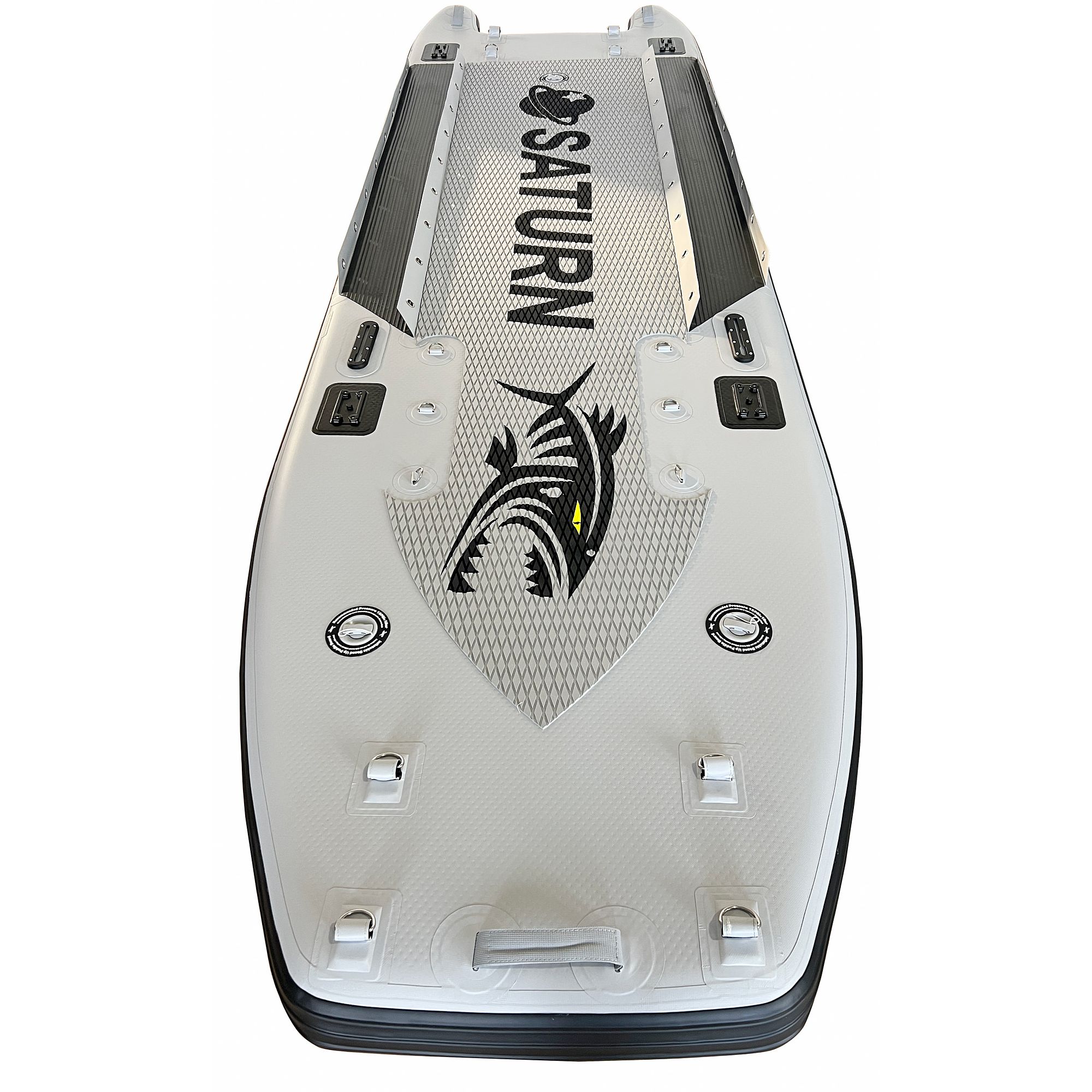 Saturn Xtreme Dual Motor Mount Pro-Angler Inflatable Fishing
