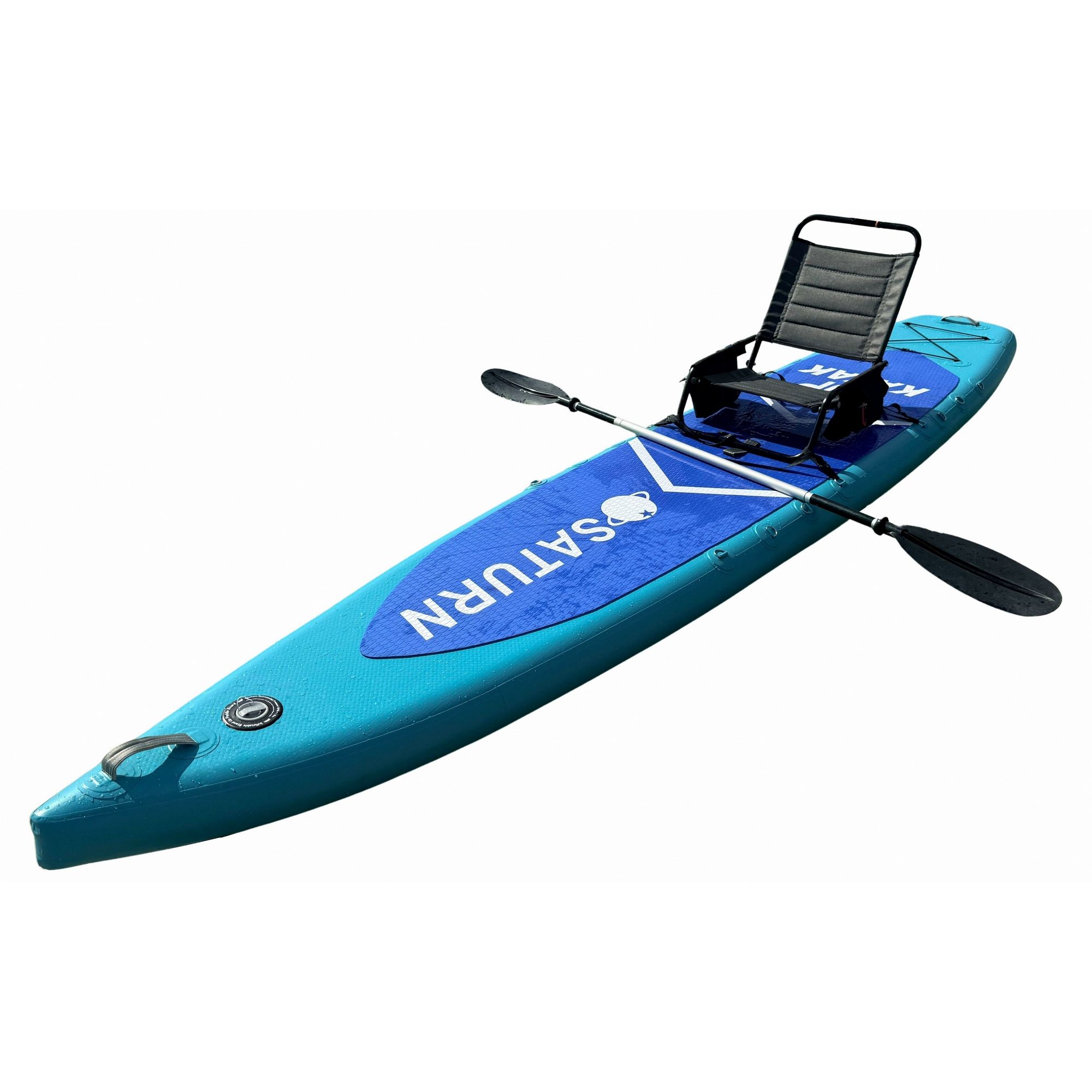 13.5' Inflatable SUP Paddle Board. Tandem Inflatable Kayak for 1-2 ...