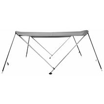 Large Deluxe 2 Bow bimini with removable side panels