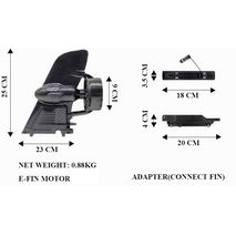 Electric Fin for Kayaks and SUPs Specs