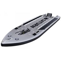 Saturn Extra Wide Inflatable Fishing Motor Board Skiff