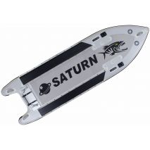 Saturn Extra Wide Inflatable Fishing Motor Board Skiff